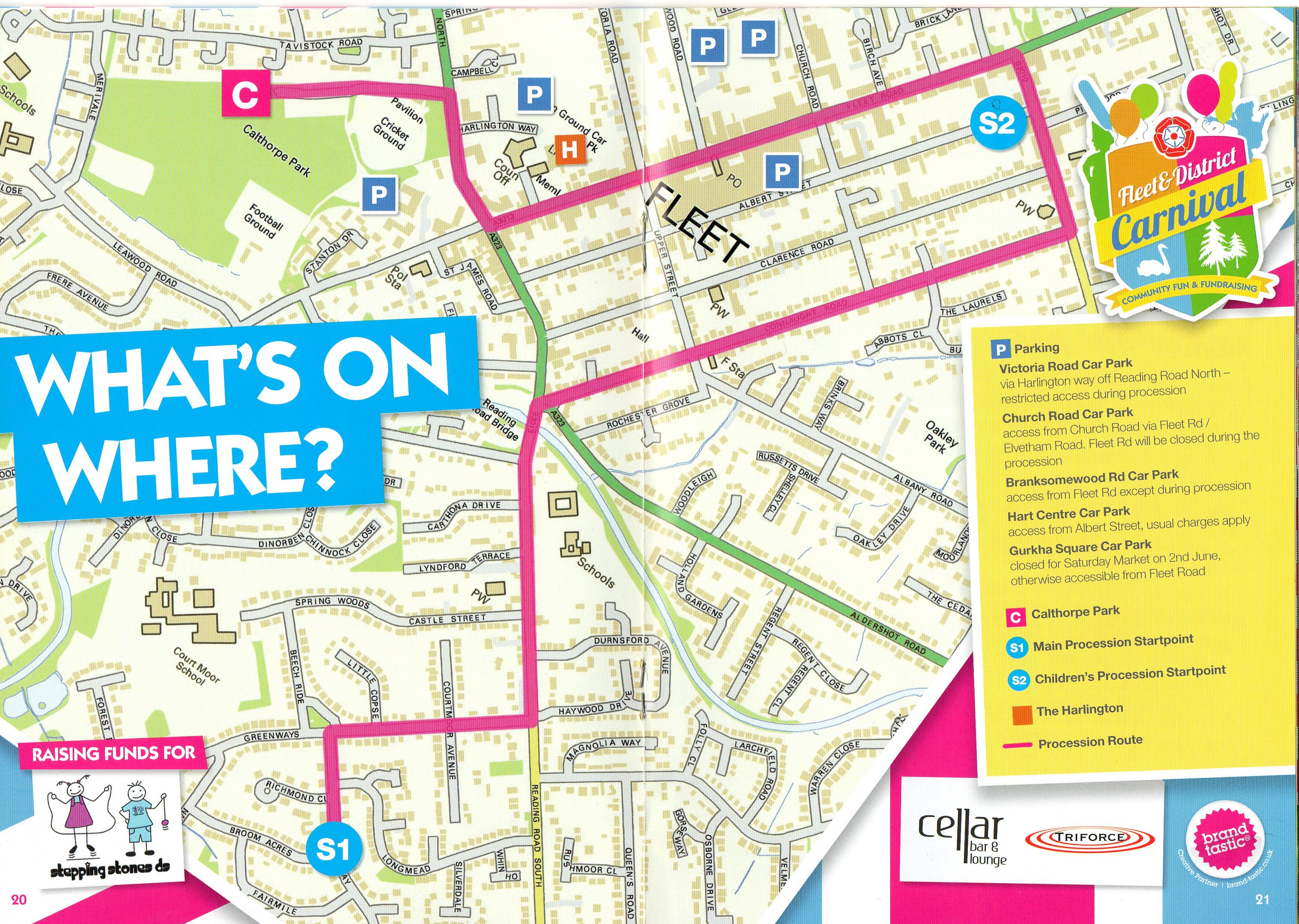 Carnival 2012 Route Fleet Pond Society