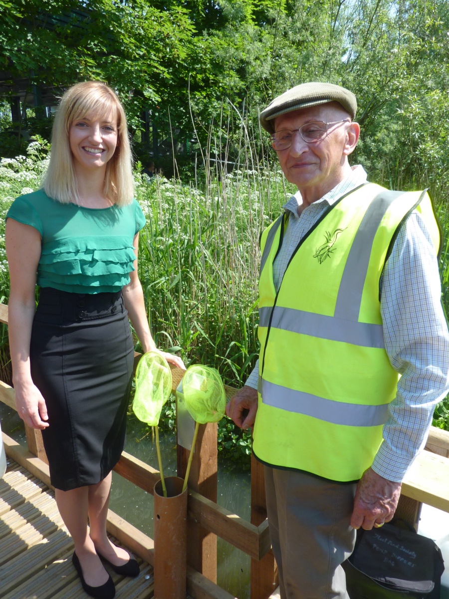 The Birth of the New Pond Dipping Platform - Fleet Pond Society