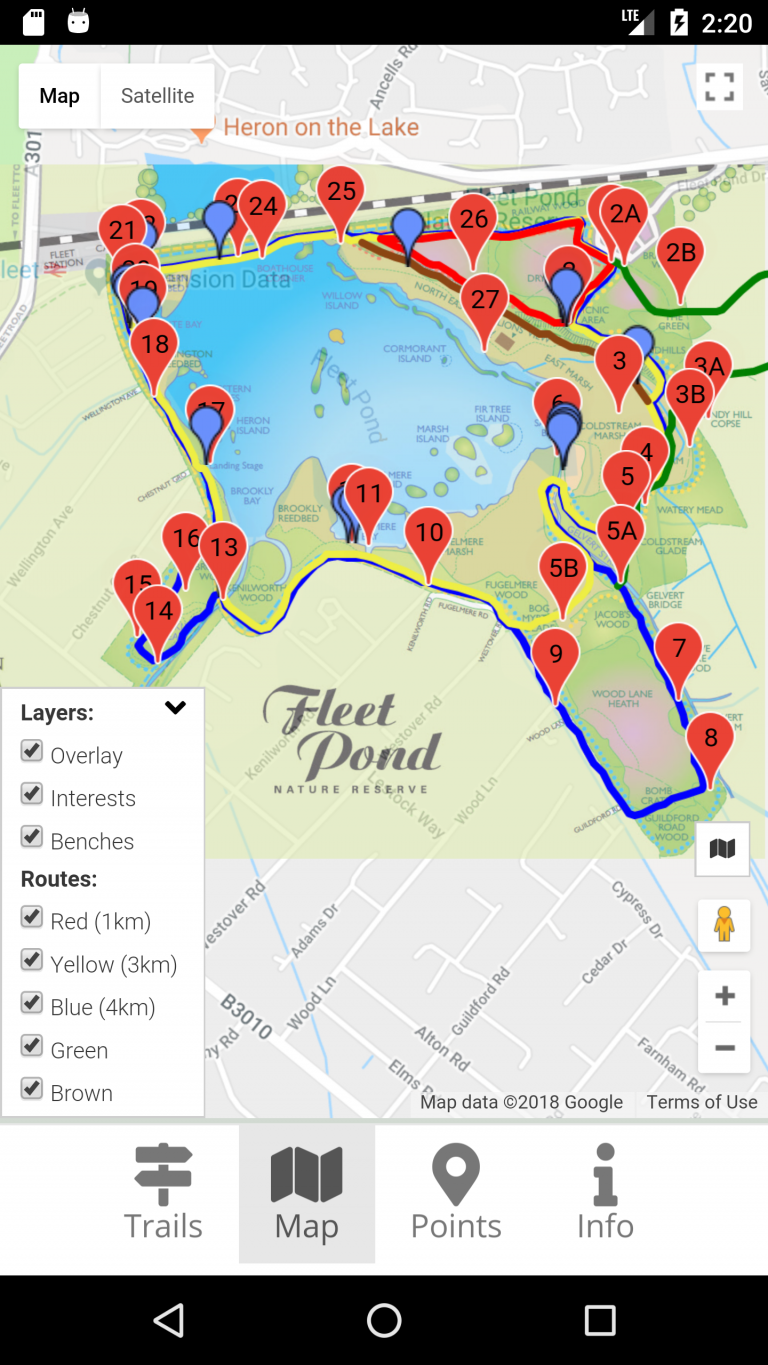 Directions & Parking Fleet Pond Society